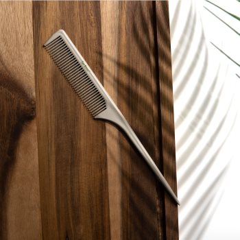 So Eco Biodegradable Tail Comb pieptene compostabil pentru un styling neted si plin de volum - imagine 3